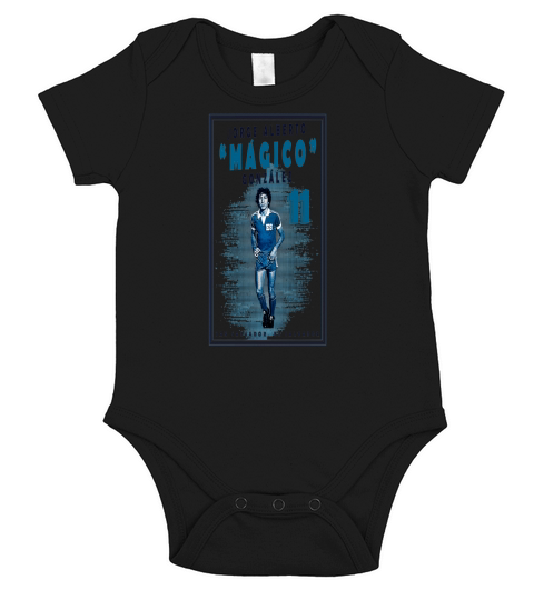 Magico gonzalez vintage Short Sleeve Baby One-Piece