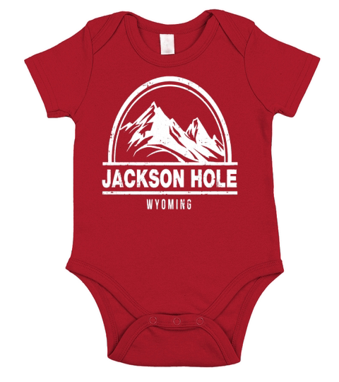 Jackson Hole Wyoming Womens T-Shirts Short Sleeve Baby One-Piece