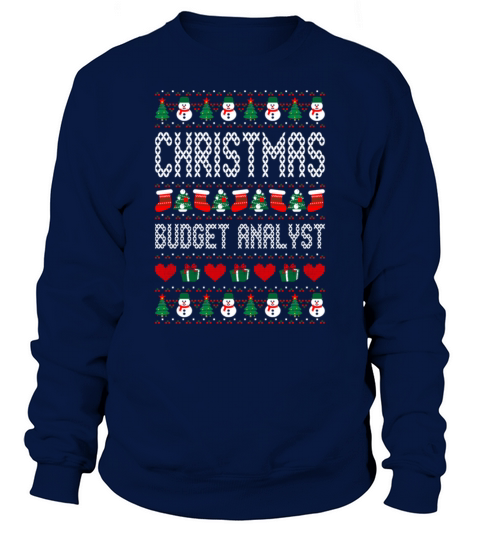 Christmas Budget Analyst Sweatshirt Unisex