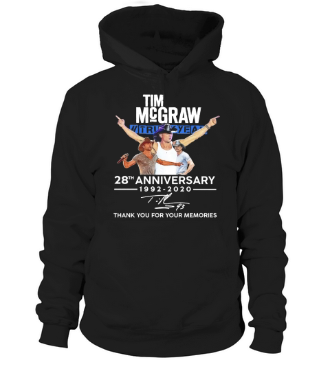 Tim Mcgraw Truck Yeah 28th anniversary thank you for the memories Hoodie Unisex