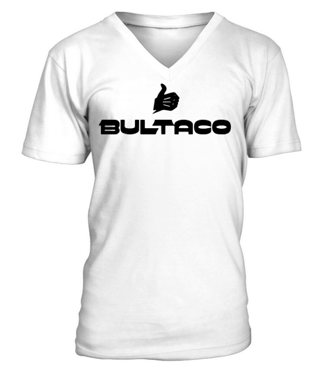 Bultaco Cemoto Motorcycle V-Neck T-shirt