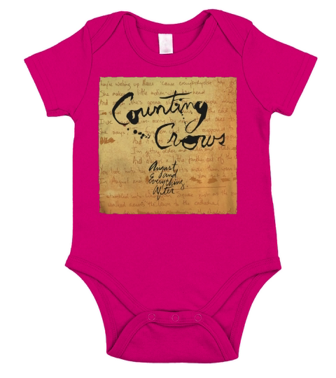 Counting Crows Band  August and Everything Afte Tshirt Short Sleeve Baby One-Piece