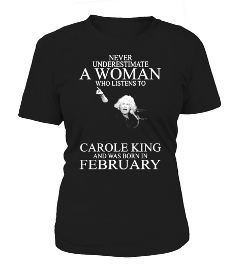 Never Underestimate A Woman Who Listens To Bruce Springsteen And Born In November Women's T-Shirt