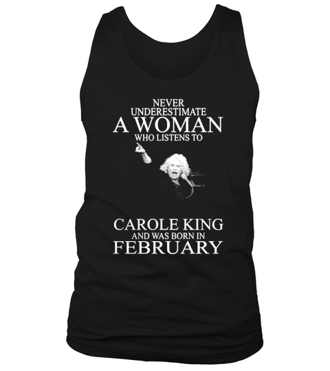 Never Underestimate A Woman Who Listens To Bruce Springsteen And Born In November Tank Top Unisex