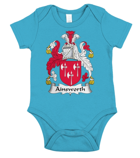 Ainsworth Family Crest Short Sleeve Baby One-Piece