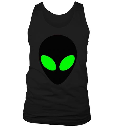 Alien Head Colored Eyes T-Shirt Tank Top Unisex