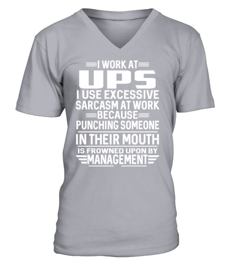 ups V-Neck T-shirt