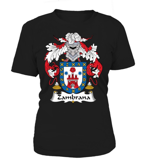 Zambrana Family Crest Spanish Family Crests Women's T-Shirt