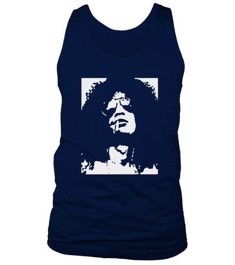 Retro Graphic Slash Portrait Artwork Tank Top Unisex