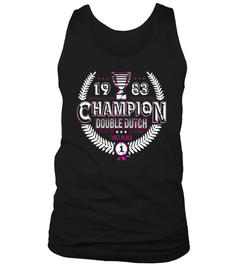 1983 Double Dutch Champion, First Place T-Shirt Tank Top Unisex
