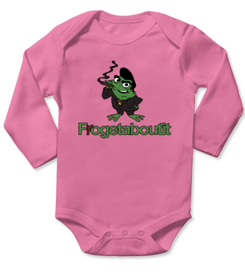 Frogetaboutit LIMTED EDITION Long Sleeve Baby One-Piece