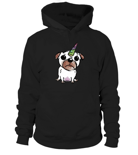 PUG UNICORN Hoodie Unisex