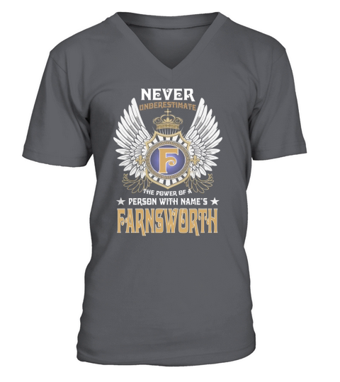 FARNSWORTH NAME, FARNSWORTH BIRTHDAY, FARNSWORTH HOODIE, FARNSWORTH TSHIRT FOR YOU V-Neck T-shirt