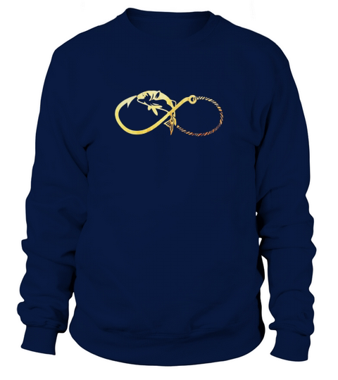 Infinity Fishing Lure Sign Fly Fisher Graphic Tshirt Tee Sweatshirt Unisex