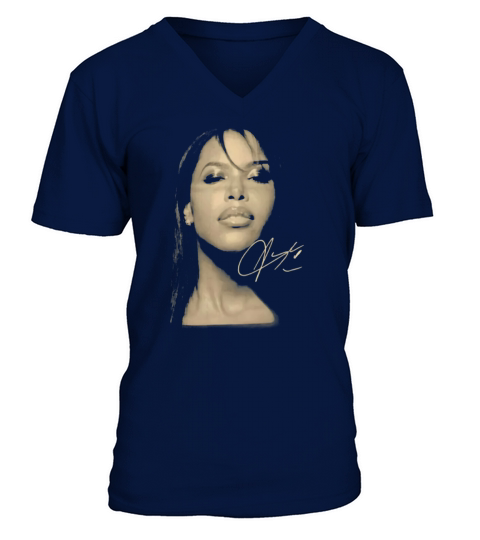 Aaliyah Signature V-Neck T-shirt