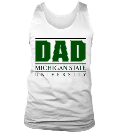 Michigan State University Proud Dad Parents Day 2020 Tank Top Unisex