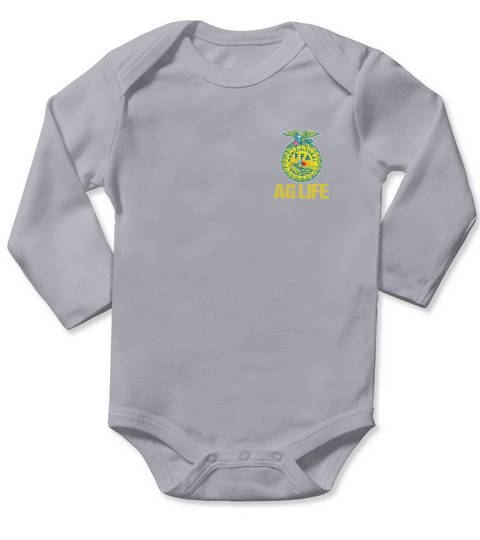 WEEDIN SEEDIN FEEDIN FFA SHIRT Long Sleeve Baby One-Piece
