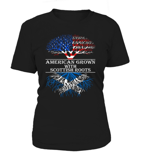 American Grown With Scottish Roots T-Shirt Tshirt Women's T-Shirt