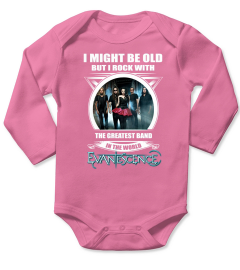 ROCK WITH EVANESCENCE Long Sleeve Baby One-Piece
