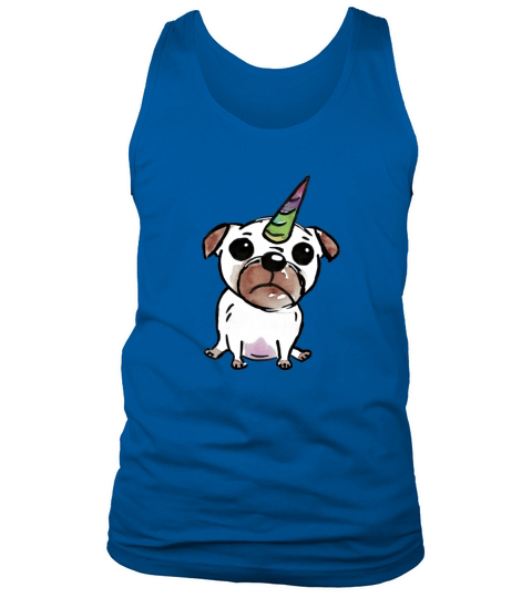 PUG UNICORN Tank Top Unisex