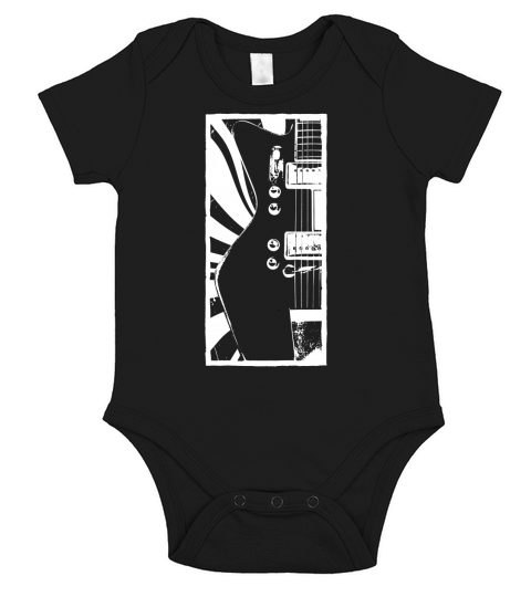 Airline Guitar - Jack White Shirt Short Sleeve Baby One-Piece