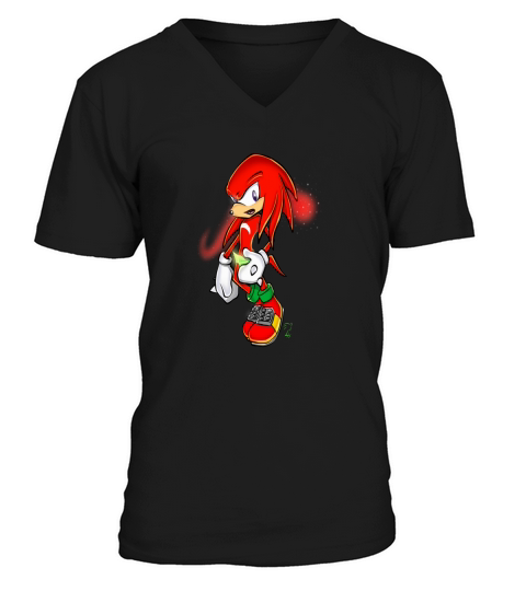 Sonic adventure knuckles V-Neck T-shirt