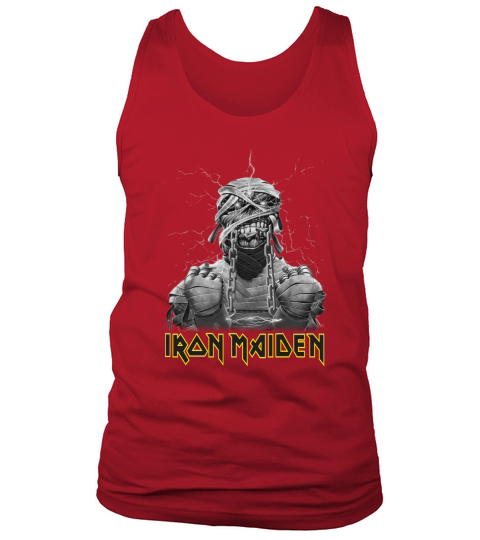 Vintage Graphic Iron Maiden Chained Mummy Tank Top Unisex