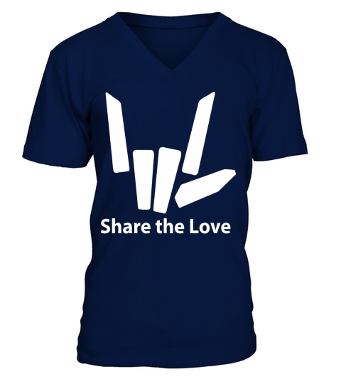 share the love - stephen sharer V-Neck T-shirt