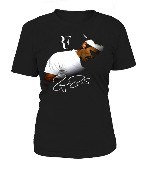 Rf Roger Federer Signed Shirt Women's T-Shirt