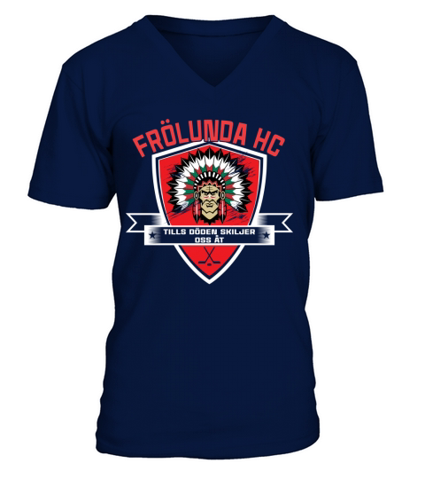 Frölunda HC  tills döden skiljer oss åt V-Neck T-shirt