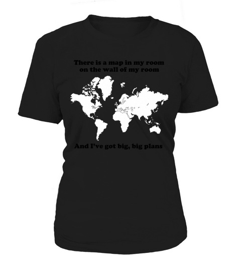 The Front Bottoms Maps Women's T-Shirt
