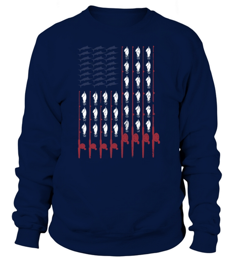 Vintage Fishing Tshirt Fishing American Flag Bass Fishing Sweatshirt Unisex