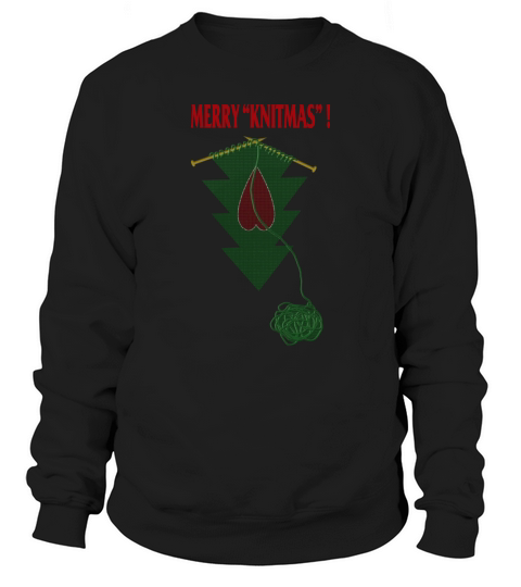 Knit- merry knitmas Sweatshirt Unisex
