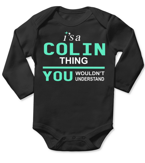 Colin Thing - TeeForColin Long Sleeve Baby One-Piece