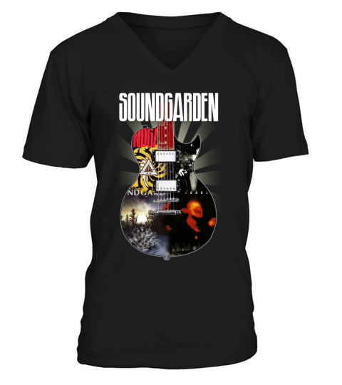 Soundgarden V-Neck T-shirt