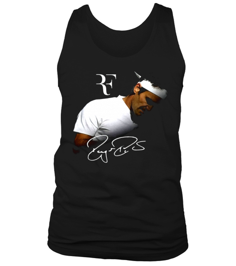 Rf Roger Federer Signed Shirt Tank Top Unisex