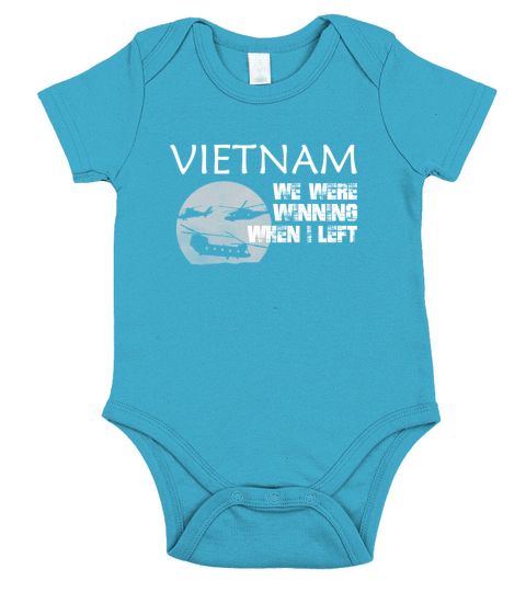 vietnam we were winning when i left Short Sleeve Baby One-Piece