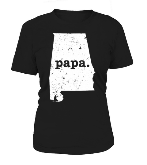 Best Papa Alabama Funny Grandpa T-Shirt Women's T-Shirt