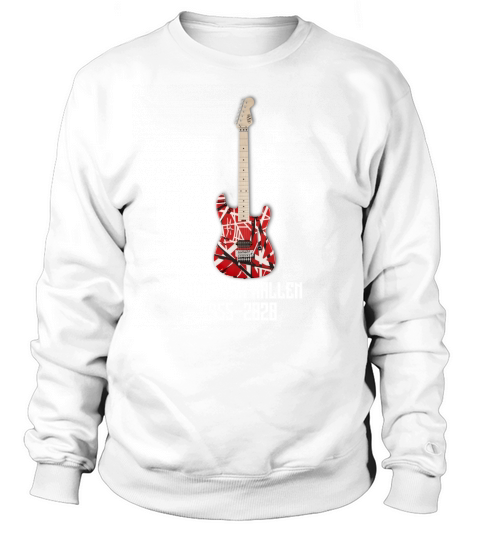 Eddie Van Halen Guitar Vintage Sweatshirt Unisex