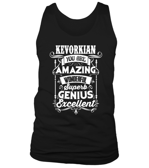 Funny Tshirt For KEVORKIAN Tank Top Unisex