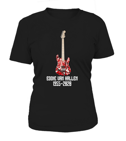 Eddie Van Halen Guitar Vintage Women's T-Shirt