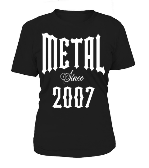 15 Year Old_ Metal Rock Music 2007 15th Birthday Long Sleeve T Shirt Women's T-Shirt