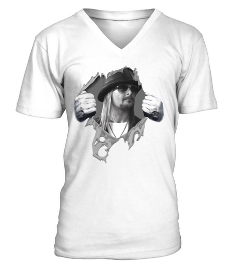 kid rock V-Neck T-shirt