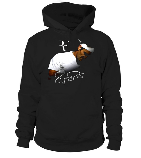 Rf Roger Federer Signed Shirt Hoodie Unisex