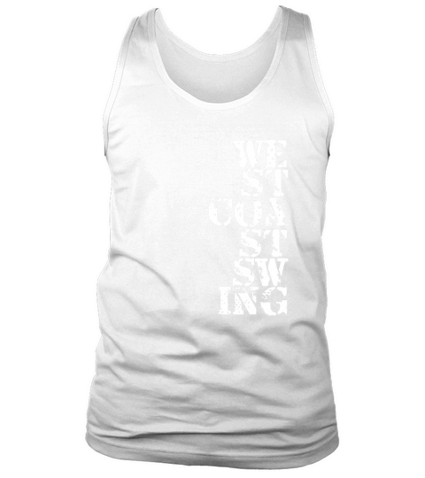 West Coast Swing Dancing Tank Top Unisex