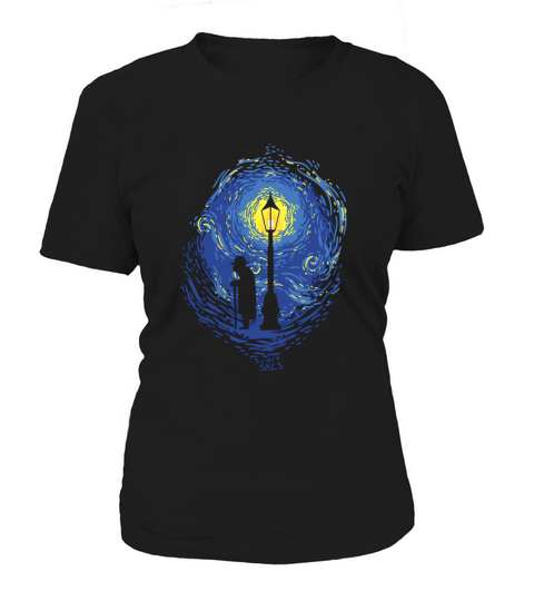 AT THE END OF TIME CHRONO TRIGGER STARRY NIGHT GASPAR LAMPPOST STARS NIGHT Women's T-Shirt