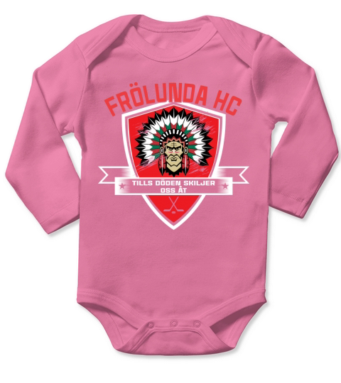 Frölunda HC  tills döden skiljer oss åt Long Sleeve Baby One-Piece