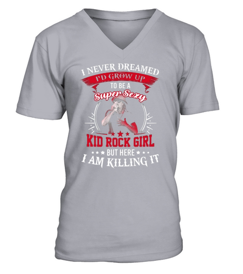 kid rock V-Neck T-shirt
