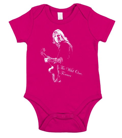 RIP Tom Petty The Wild One Forever Short Sleeve Baby One-Piece