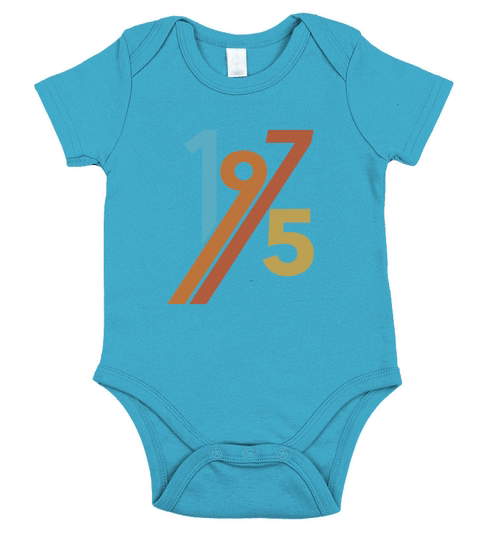 1975 Short Sleeve Baby One-Piece